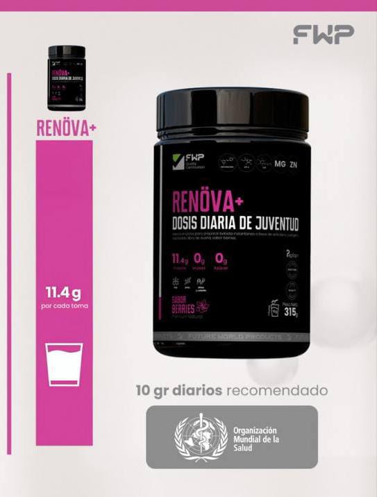 RENÖVA+ - Tu Dosis Diaria de Juventud y Vitalidad